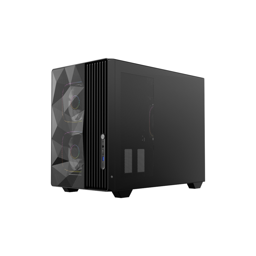 Компьютерный корпус Powercase TX3 TG ARGB Black (CTX3AB-A3)