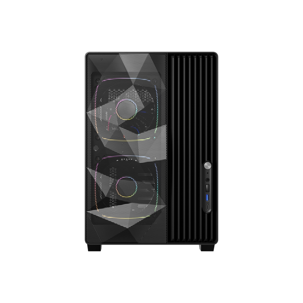 Компьютерный корпус Powercase TX3 TG ARGB Black (CTX3AB-A3)