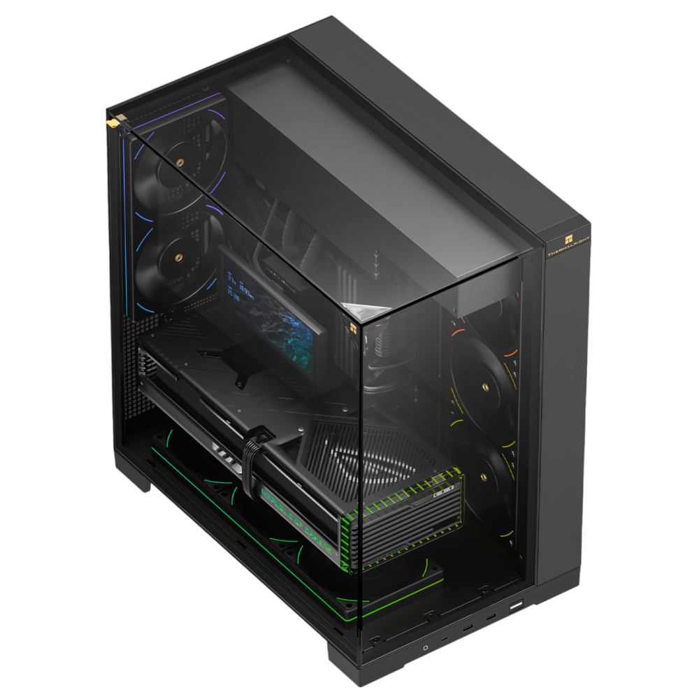 Компьютерный корпус Thermalright TR-A70 FAN5-C Black (TRA70F5CB)