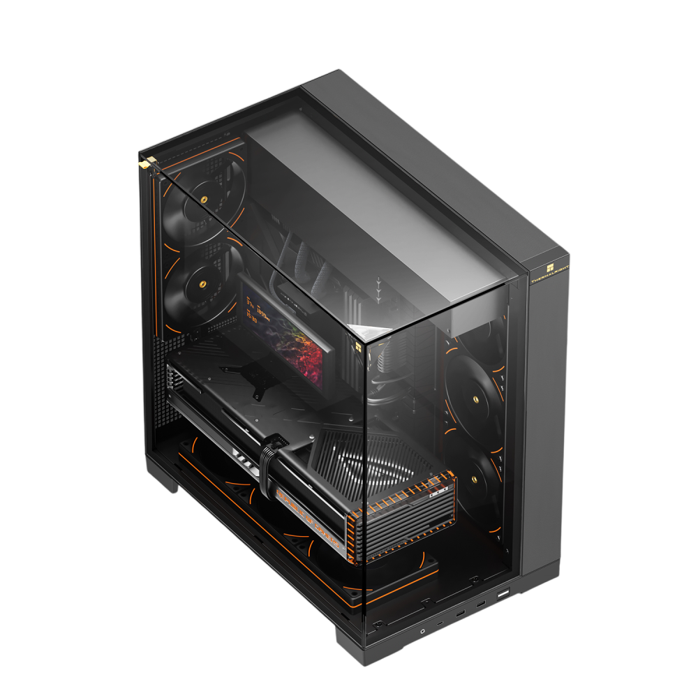 Компьютерный корпус Thermalright TR-A70 FAN5-C Black (TRA70F5CB)