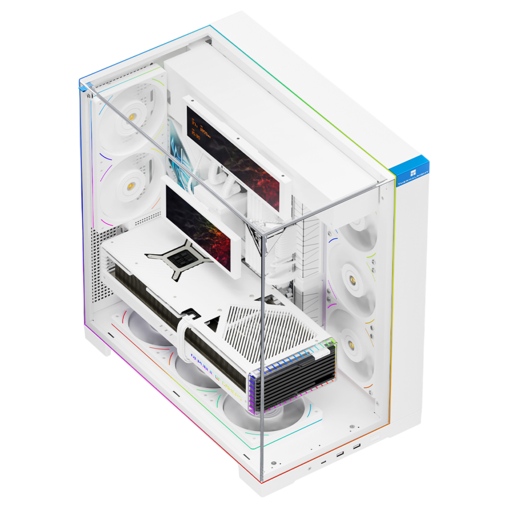 Компьютерный корпус Thermalright TR-A70 FAN5-C White (TRA70F5CW)