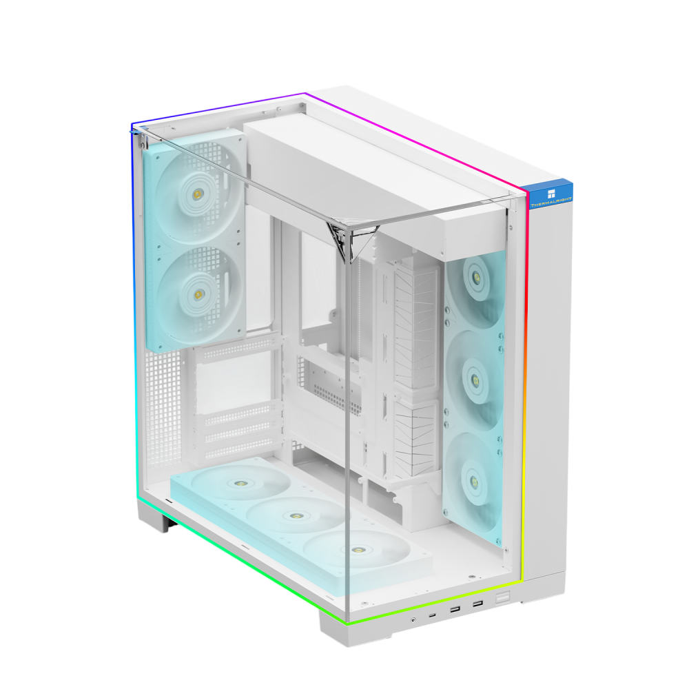 Компьютерный корпус Thermalright TR-A70 FAN5-C White (TRA70F5CW)