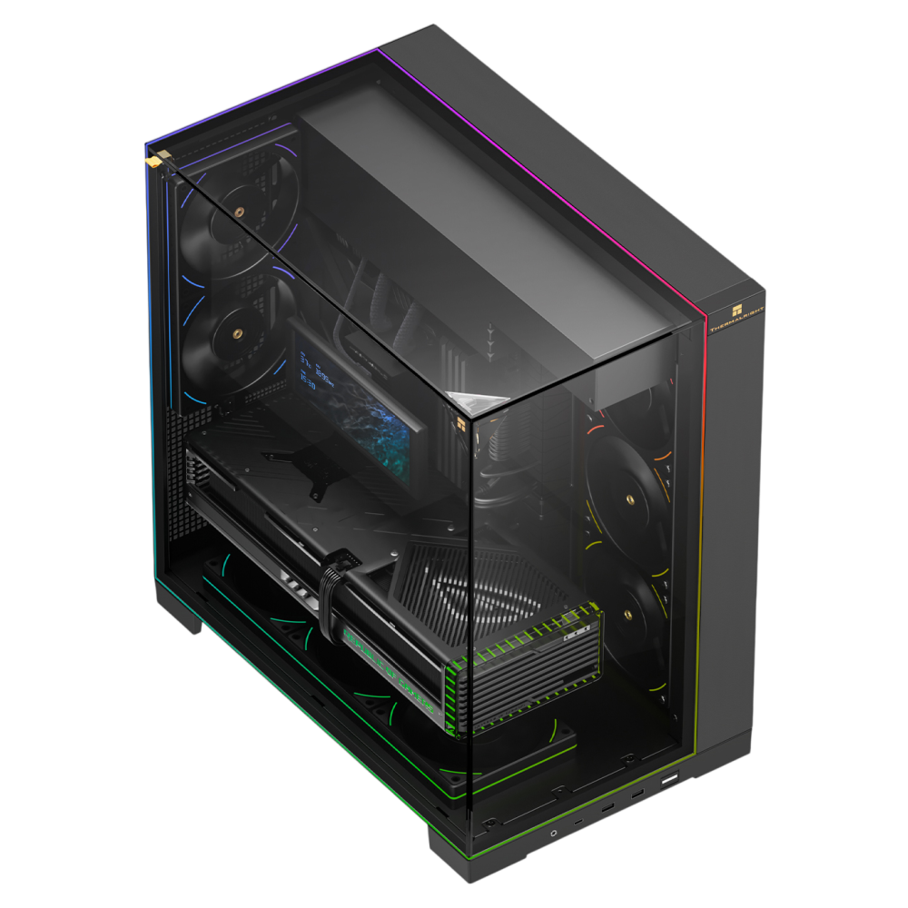 Компьютерный корпус Thermalright TR-A70 ARGB FAN5-C Black (TRA70AF5CB)