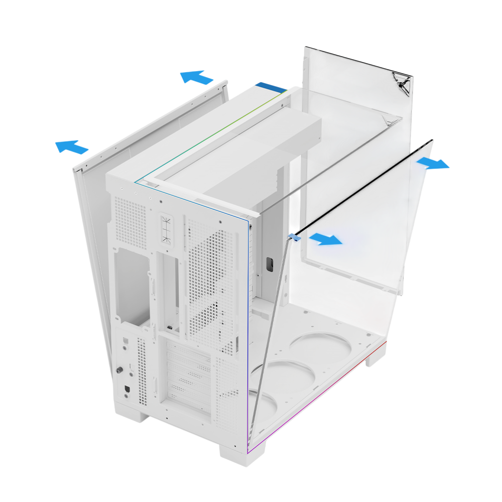 Компьютерный корпус Thermalright TR-A70 ARGB FAN5-C White (TRA70AF5CW)