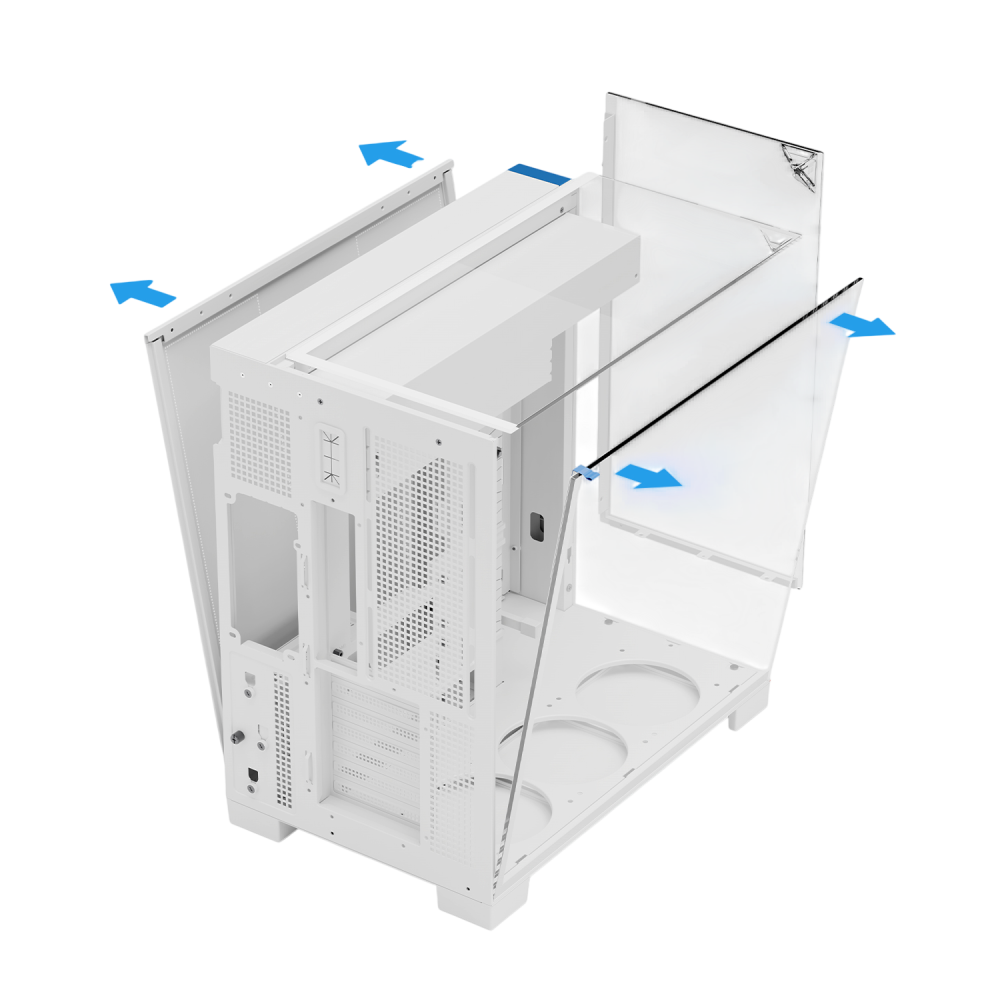 Компьютерный корпус Thermalright TR-A70 FAN5-M White (TRA70F5MW)