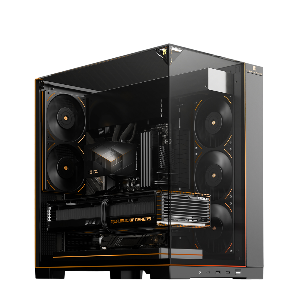 Компьютерный корпус Thermalright TR-A70 ARGB FAN5-M Black (TRA70AF5MB)