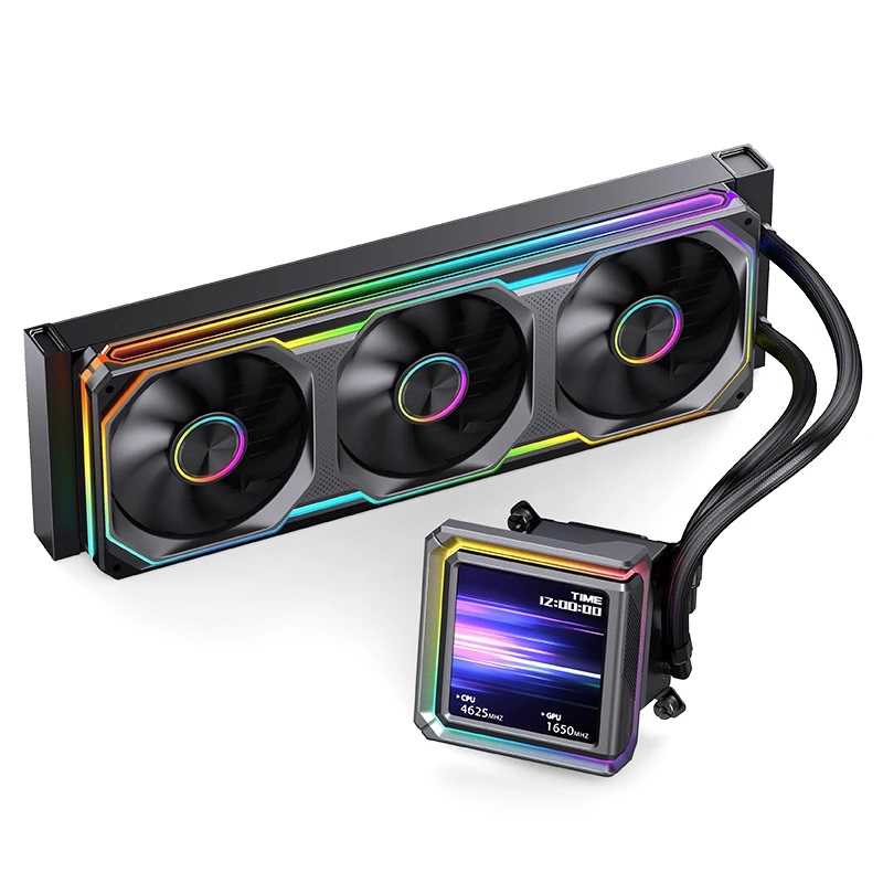 Система жидкостного охлаждения для процессора JONSBO TX-360 ARGB LCD Black