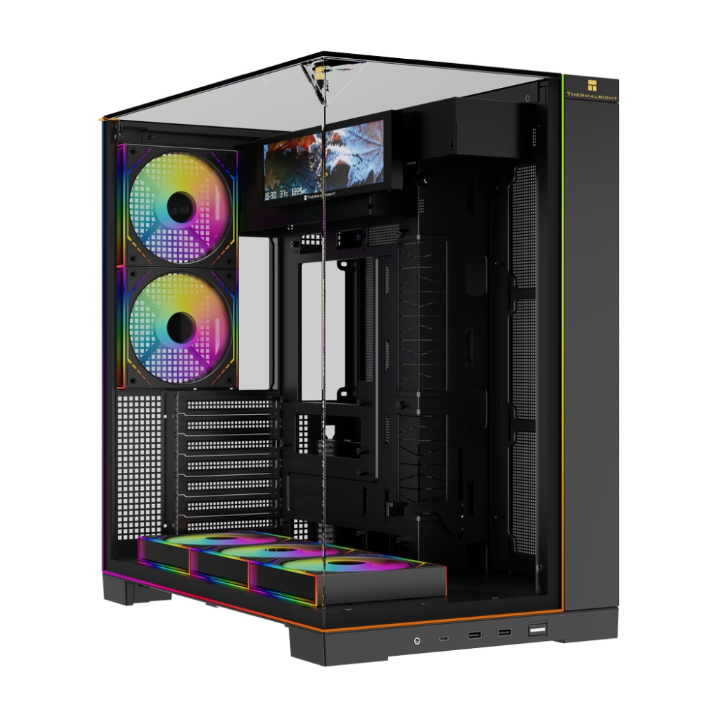 Компьютерный корпус Thermalright TR-A70 Vision TG ARGB Black (TRA70VF5MB)