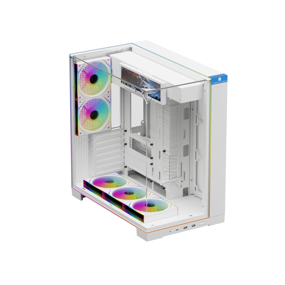 Компьютерный корпус Thermalright TR-A70 Vision TG ARGB White (TRA70VF5MW)