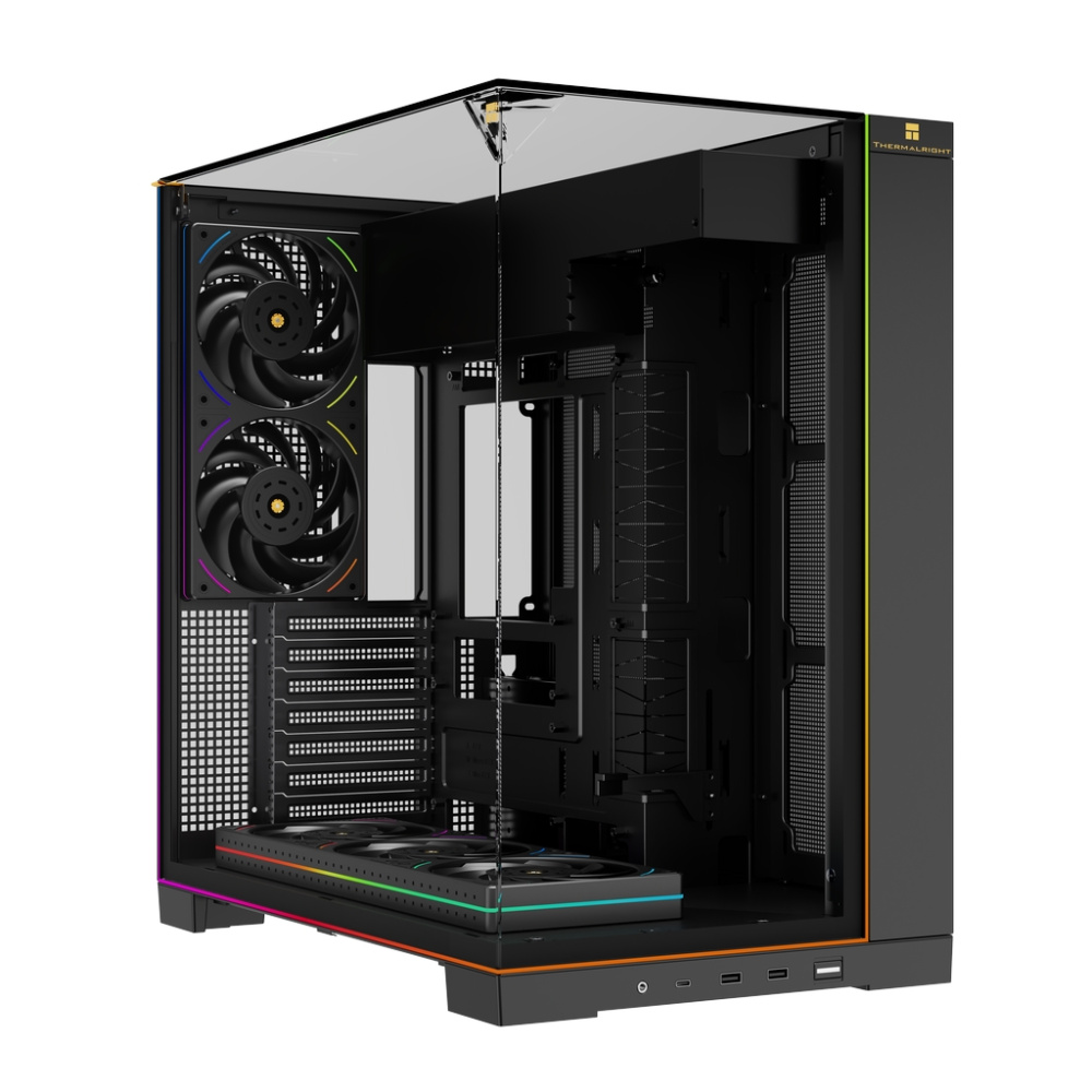 Компьютерный корпус Thermalright TR-A70 ARGB FanUB TG Black (TRA70AFUBB)