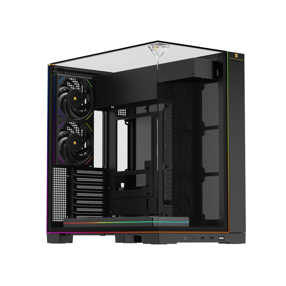 Компьютерный корпус Thermalright TR-A70 ARGB FanUB TG Black (TRA70AFUBB)