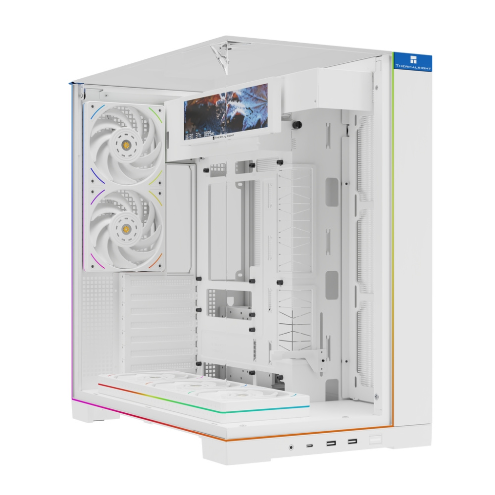 Компьютерный корпус Thermalright TR-A70 Vision FanUB TG White (TRA70VFUBW)