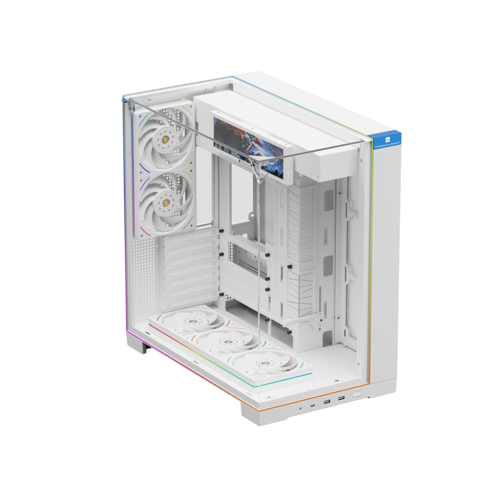 Компьютерный корпус Thermalright TR-A70 Vision FanUB TG White (TRA70VFUBW)
