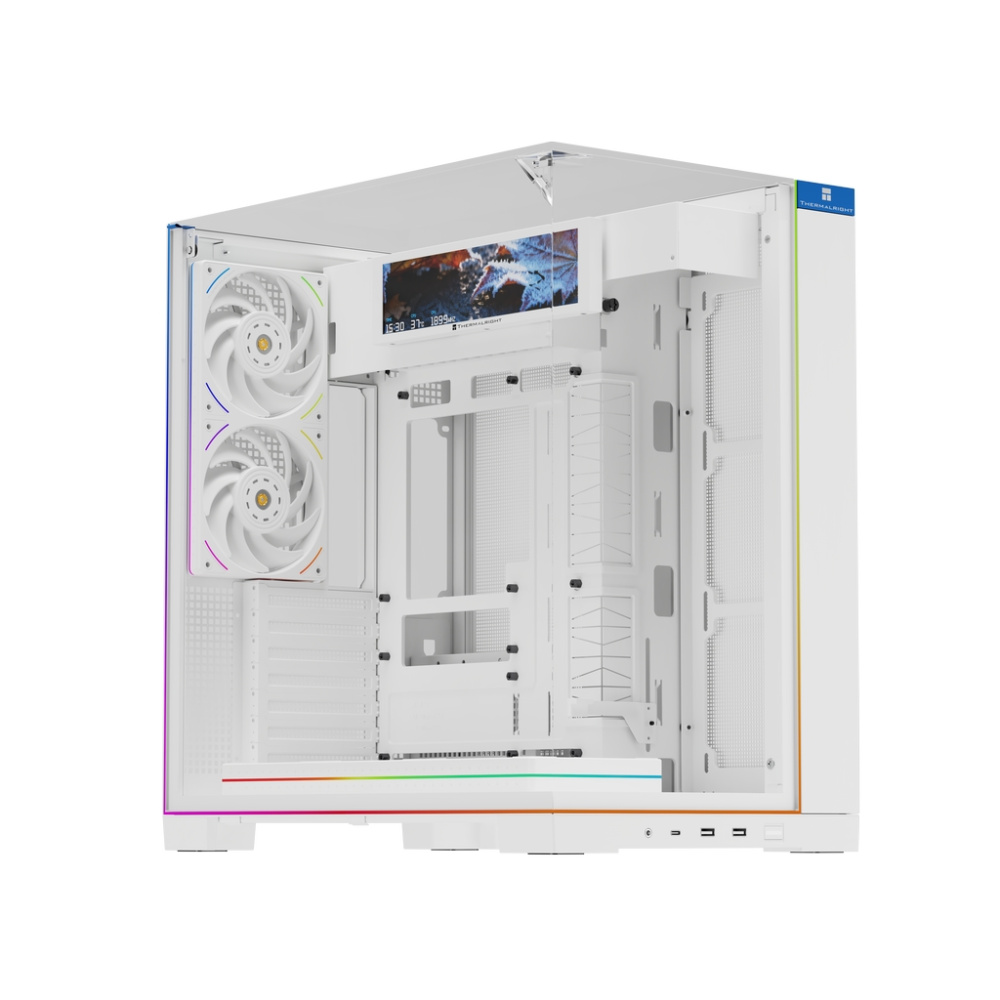 Компьютерный корпус Thermalright TR-A70 Vision FanUB TG White (TRA70VFUBW)