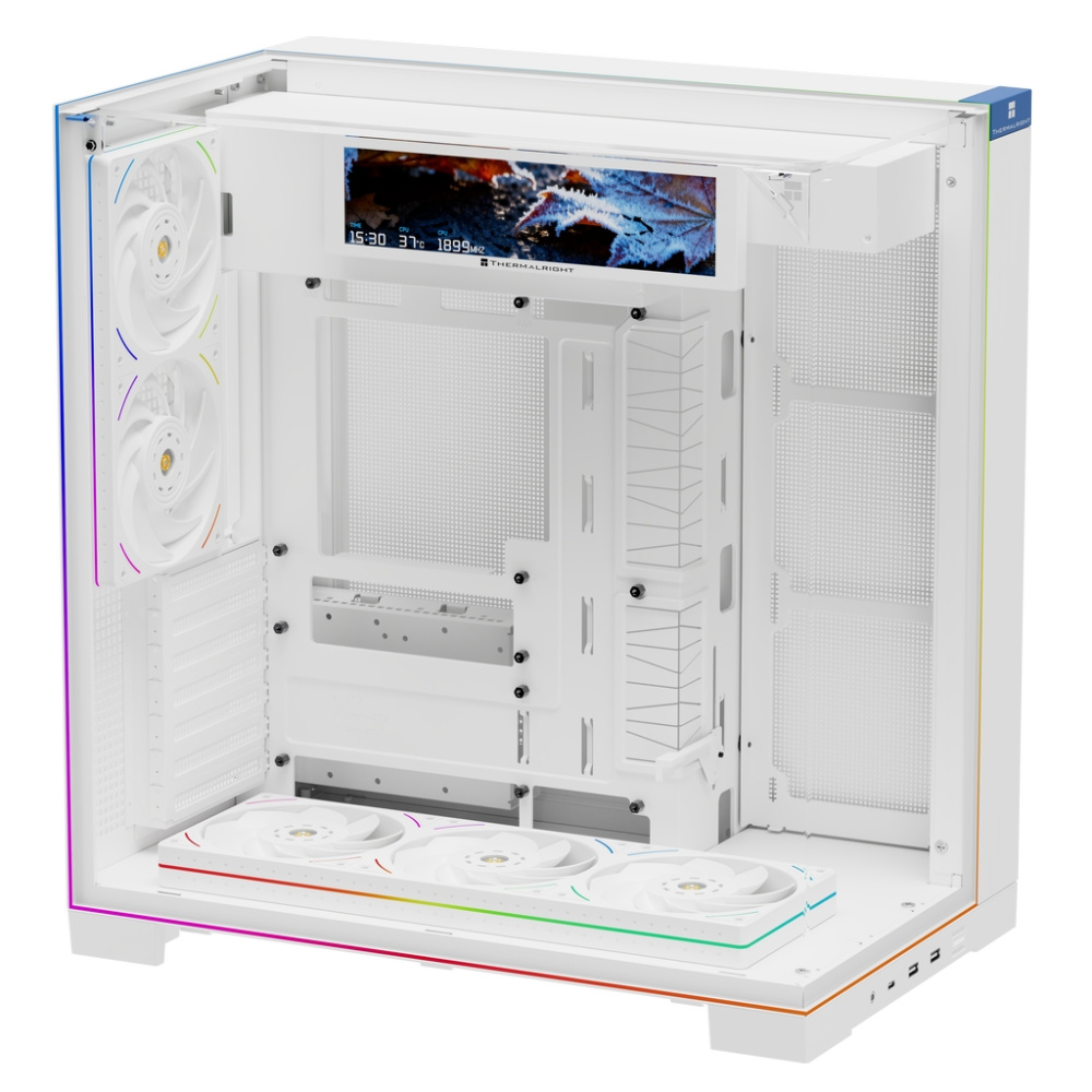 Компьютерный корпус Thermalright TR-A70 Vision FanUB TG White (TRA70VFUBW)