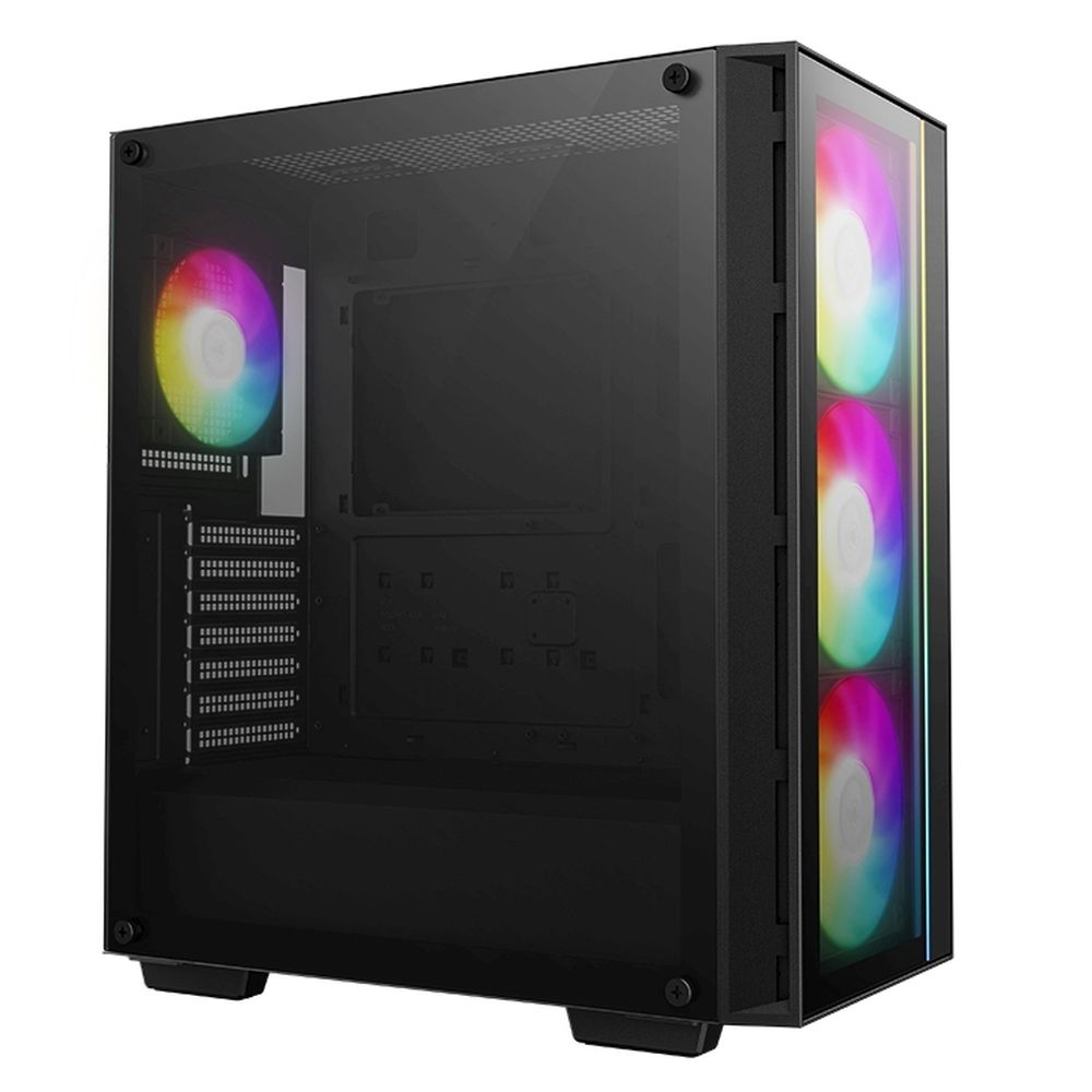 Компьютерный корпус Deepcool MATREXX 55 V4 C TG ARGB Black (R-MATREXX55-BCADA4-G-4)