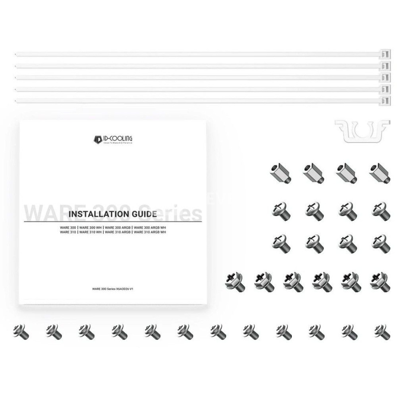 Компьютерный корпус ID-Cooling WARE 300 White