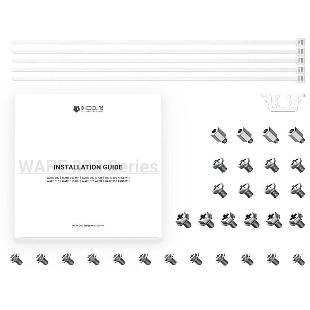 Компьютерный корпус ID-Cooling WARE 310 White