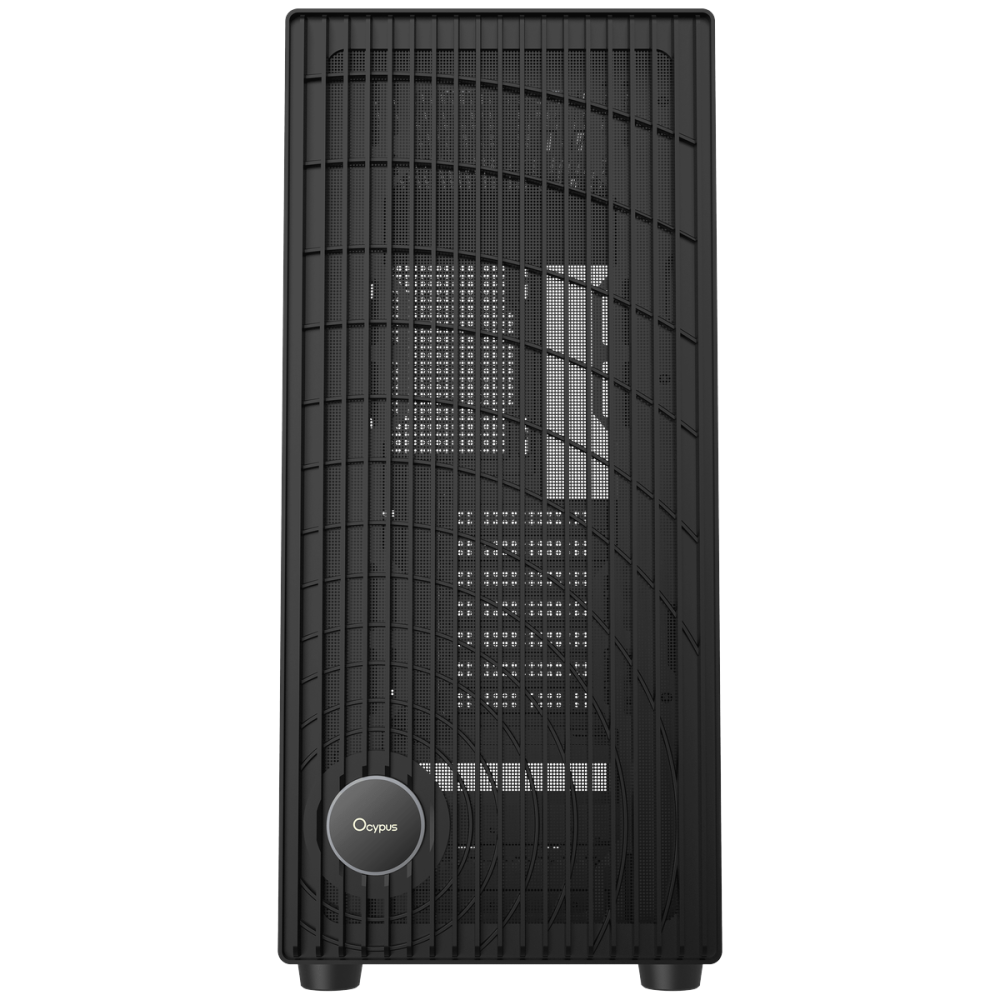 Компьютерный корпус Ocypus Gamma C70 BK TG Black (Gamma-C70-BKG000XX-GL)