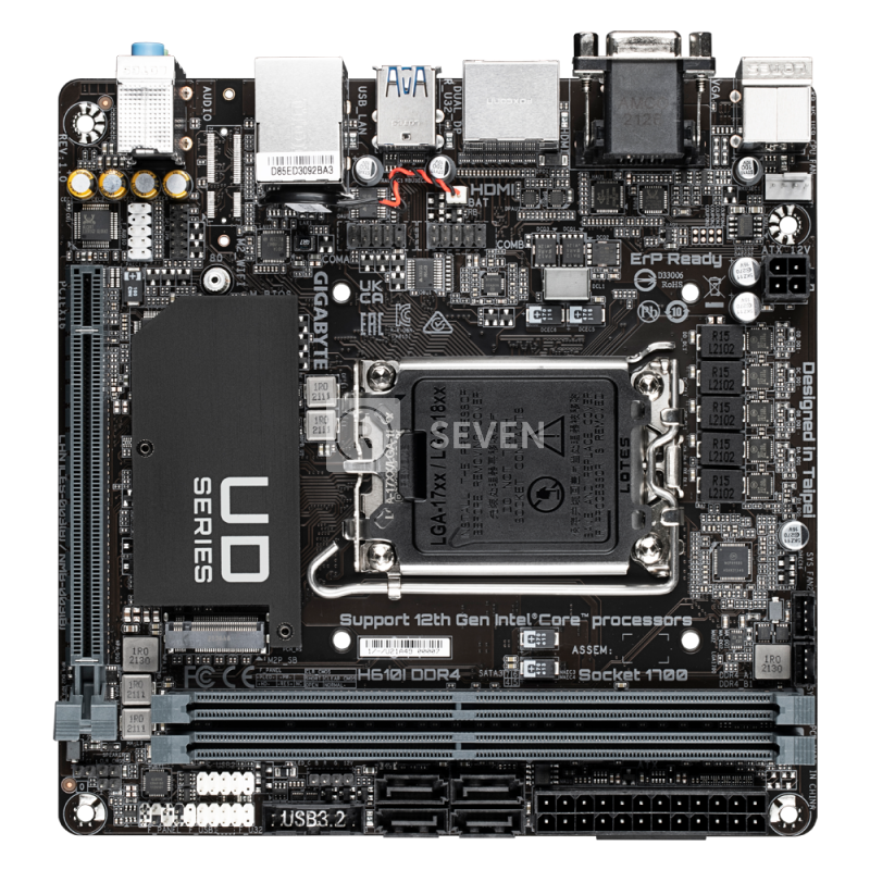 Материнская плата Gigabyte H610I DDR4