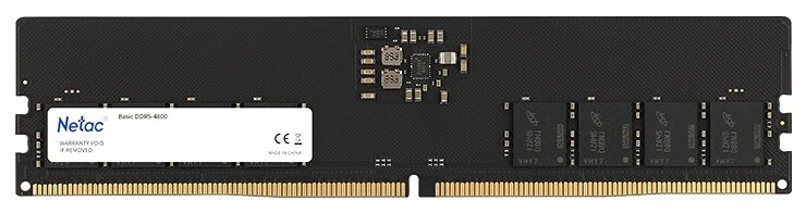 Оперативная память 16 Gb 4800 MHz NETAC BASIC (NTBSD5P48SP-16)