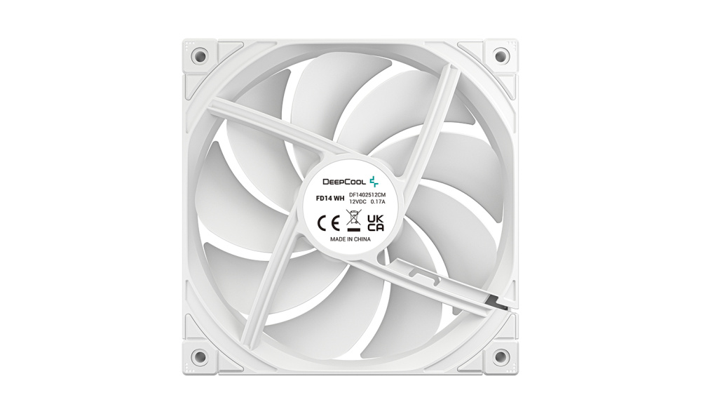 Вентилятор для корпуса Deepcool FD14 WH White