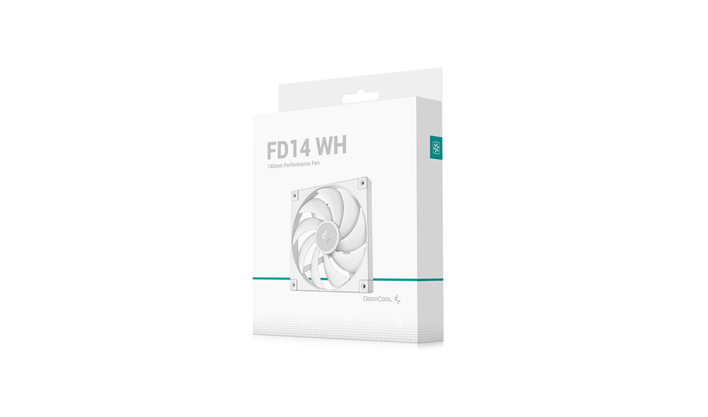 Вентилятор для корпуса Deepcool FD14 WH White