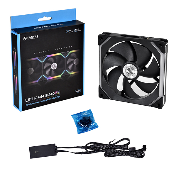 Вентилятор для корпуса Lian Li UNI FAN SL120 ARGB Black (G99.12UF1B.R0)