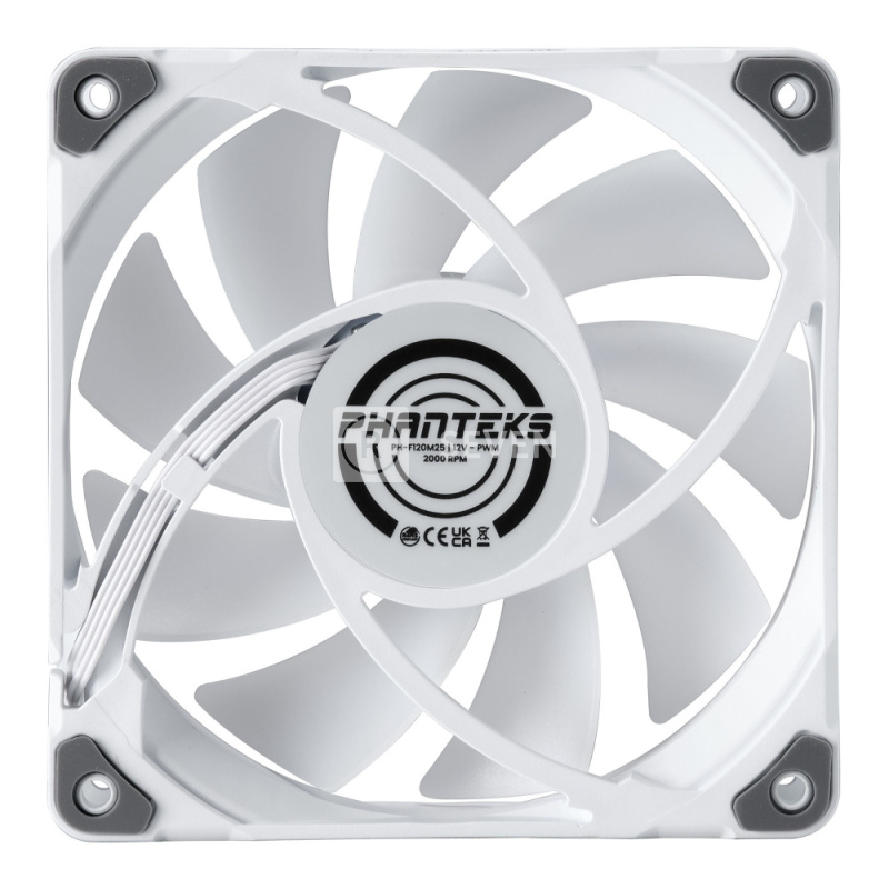 Вентилятор для корпуса PHANTEKS M25 DRGB PWM White (PH-F120M25_DRGB_PWM_WT01_RU)