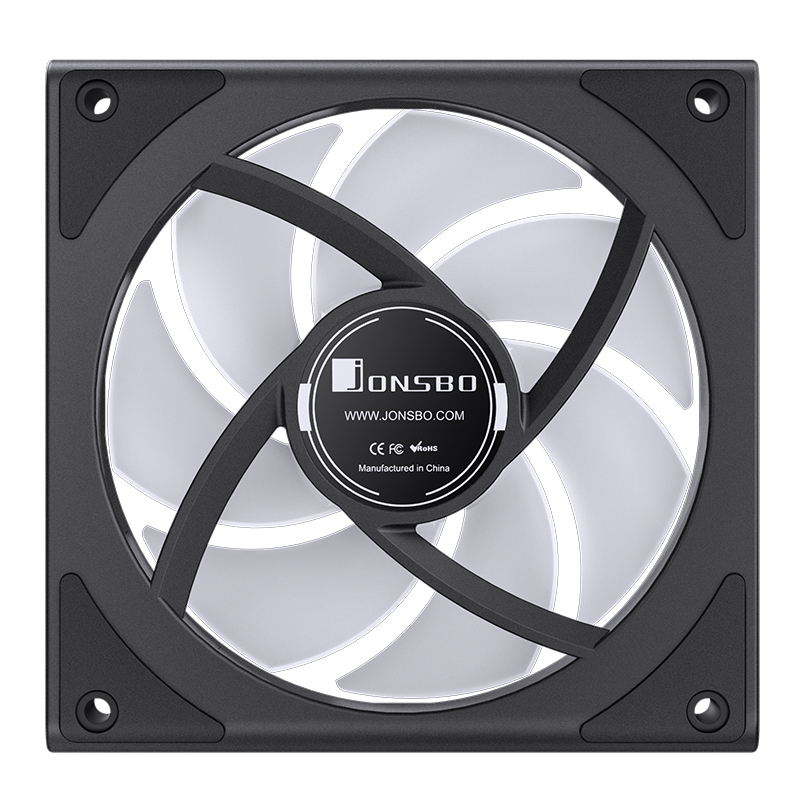 Комплект вентиляторов для корпуса JONSBO ZK-120B (3 in 1) ARGB LED Black