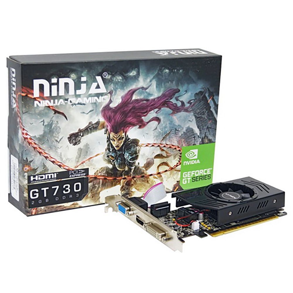 Видеокарта Sinotex Ninja (NK73NP023F) GeForce GT 730 2GB DDR3 1FAN LP