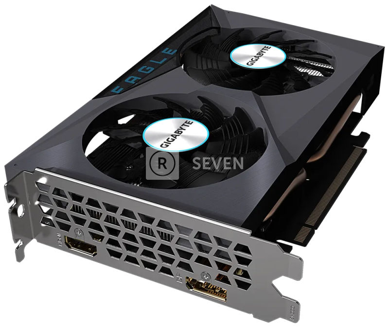 Видеокарта Gigabyte (GV-R65XTEAGLE-4GD) Radeon RX 6500 XT 4GB EAGLE