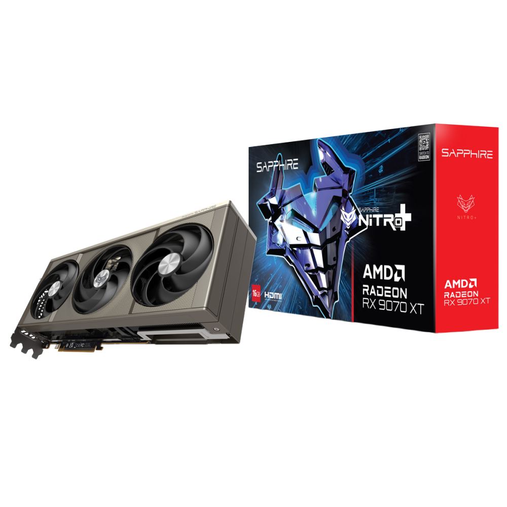 Видеокарта Sapphire (11348-01-20G) Radeon RX 9070 XT 16GB NITRO+ OC
