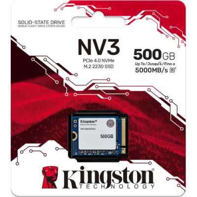 Твердотельный накопитель Kingston 500 Gb NV3 (SNV3SM3/500G)