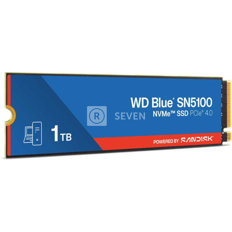 Твердотельный накопитель Western Digital 1000 Gb WD Blue (WDS100T5B0E)
