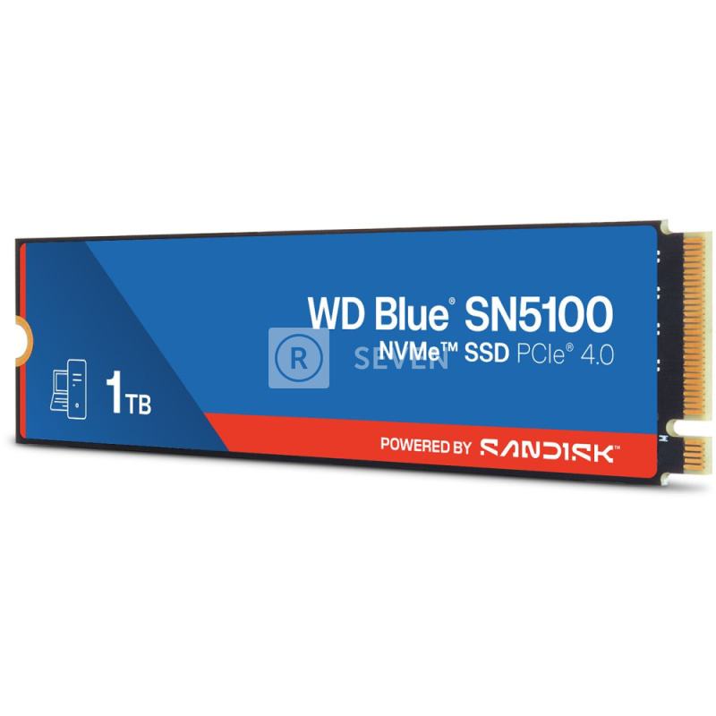 Твердотельный накопитель Western Digital 1000 Gb WD Blue (WDS100T5B0E)
