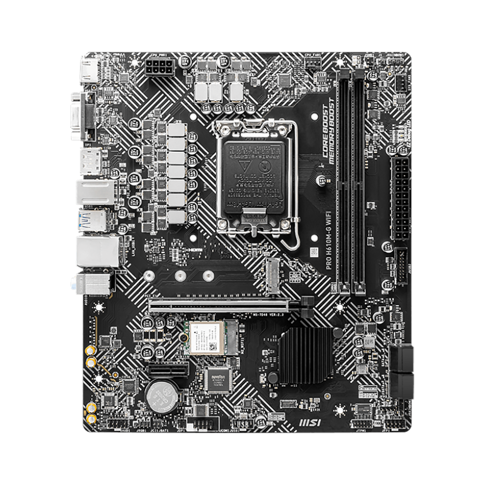 Материнская плата MSI PRO H610M-G WIFI