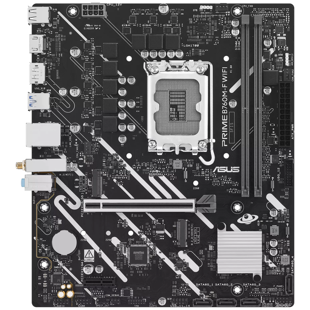 Материнская плата ASUS PRIME B760M-F WIFI (90MB1N00-M0EAY0)