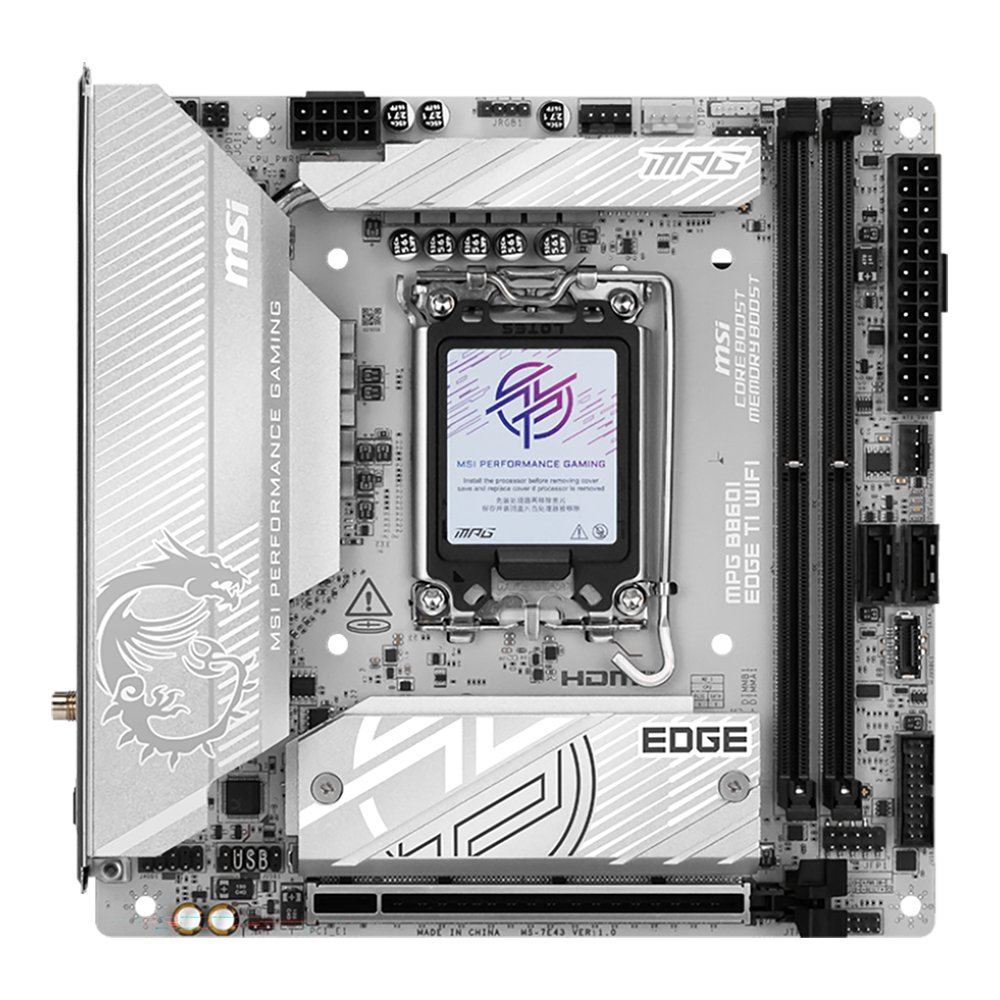 Материнская плата MSI MPG B860I EDGE TI WIFI