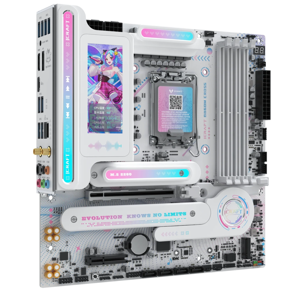Материнская плата MaxSun MS-iCraft B860M CROSS PRO (6940709661710)