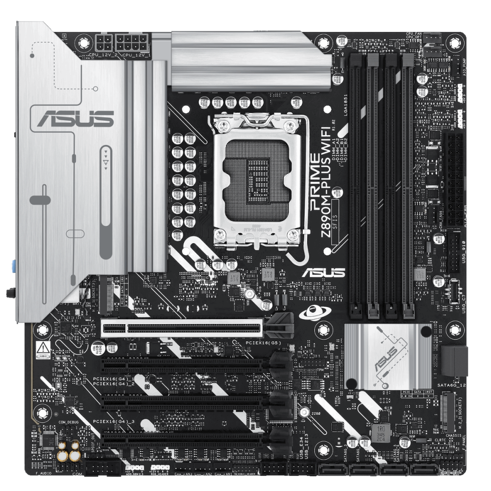 Материнская плата ASUS PRIME Z890M-PLUS WIFI (90MB1J80-M0EAY0)
