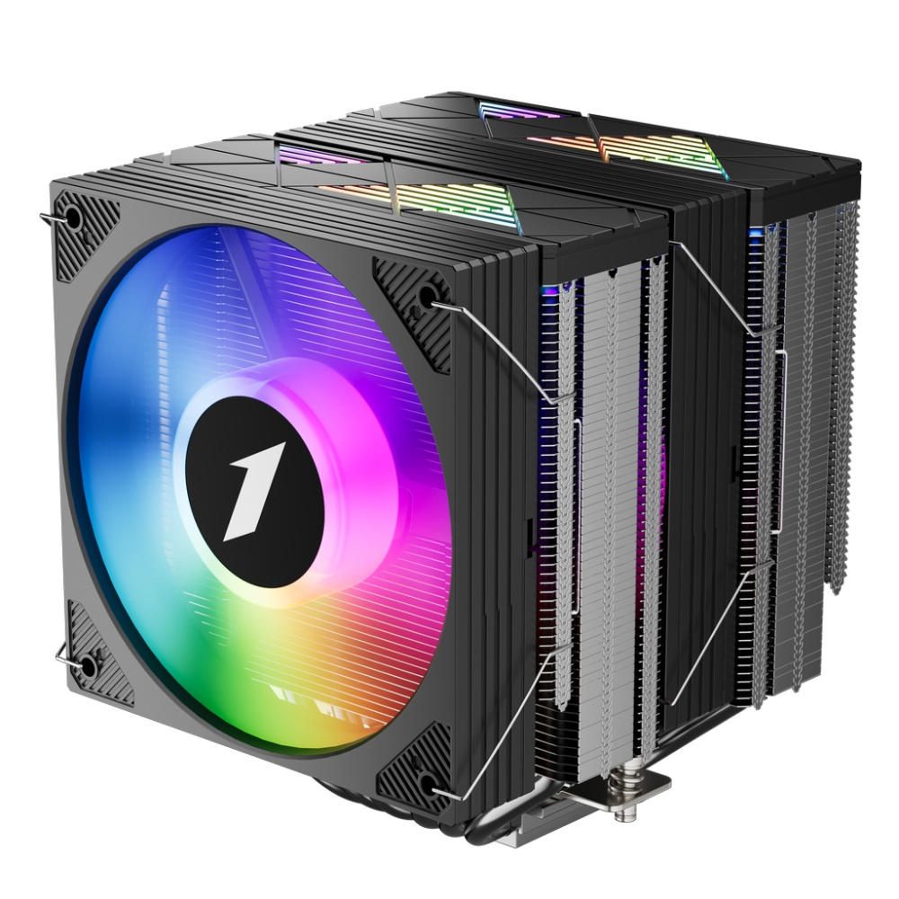 Кулер для процессора 1STPLAYER CRYO CY12L-D ARGB Black (CY12L-D-BK)