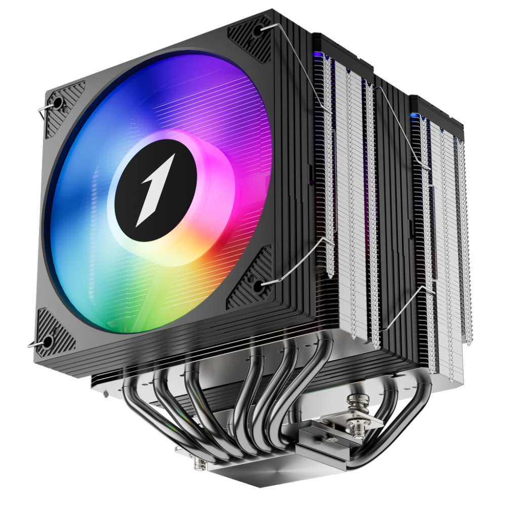 Кулер для процессора 1STPLAYER CRYO CY12L-D ARGB Black (CY12L-D-BK)
