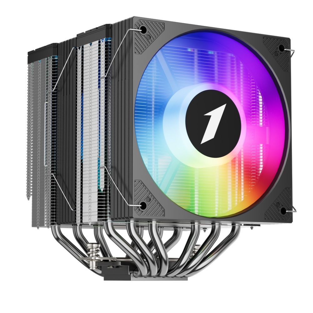 Кулер для процессора 1STPLAYER CRYO CY12L-D ARGB Black (CY12L-D-BK)