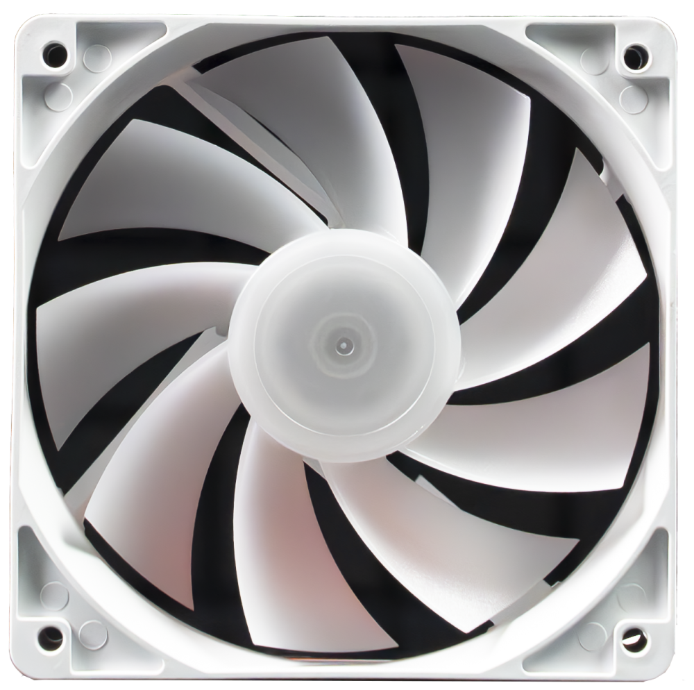 Вентилятор для корпуса Helly NF-12 120 мм ARGB Reverse White