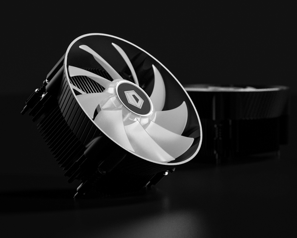 Кулер для процессора ID-COOLING DK-07i RAINBOW FRGB Black PWM
