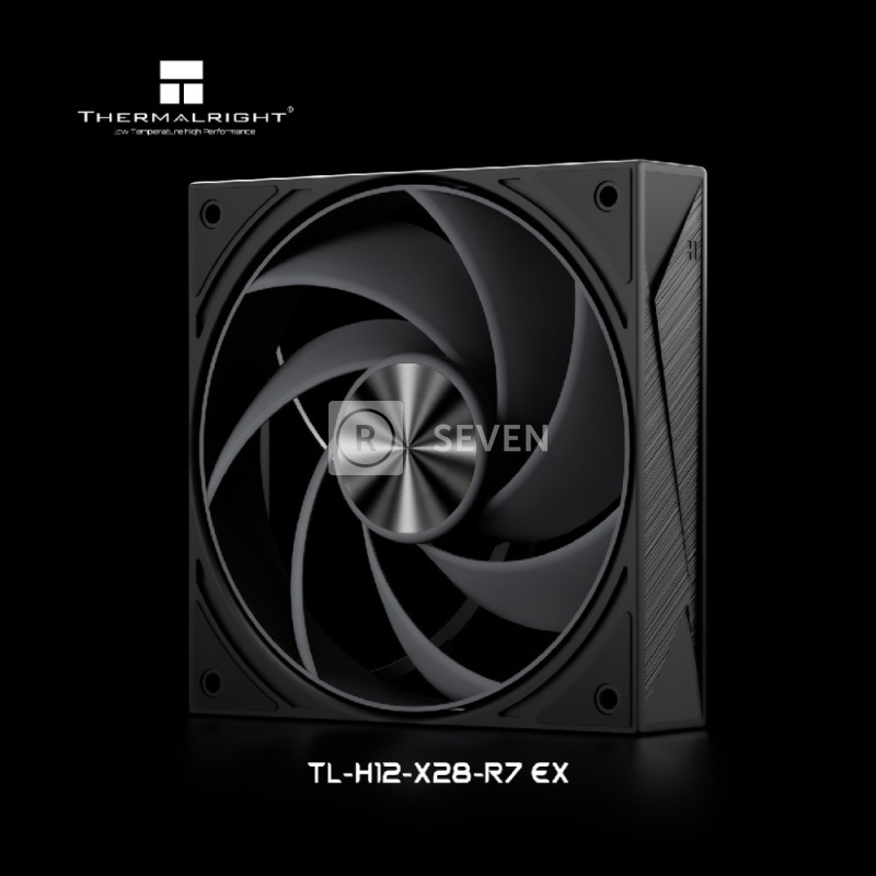 Вентилятор для корпуса Thermalright TL-H12-X28-R7 EX Black (TRTLH12X28R7EX)