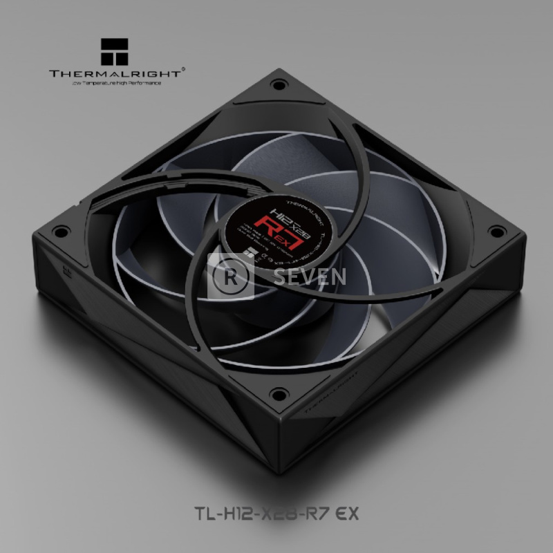 Вентилятор для корпуса Thermalright TL-H12-X28-R7 EX Black (TRTLH12X28R7EX)