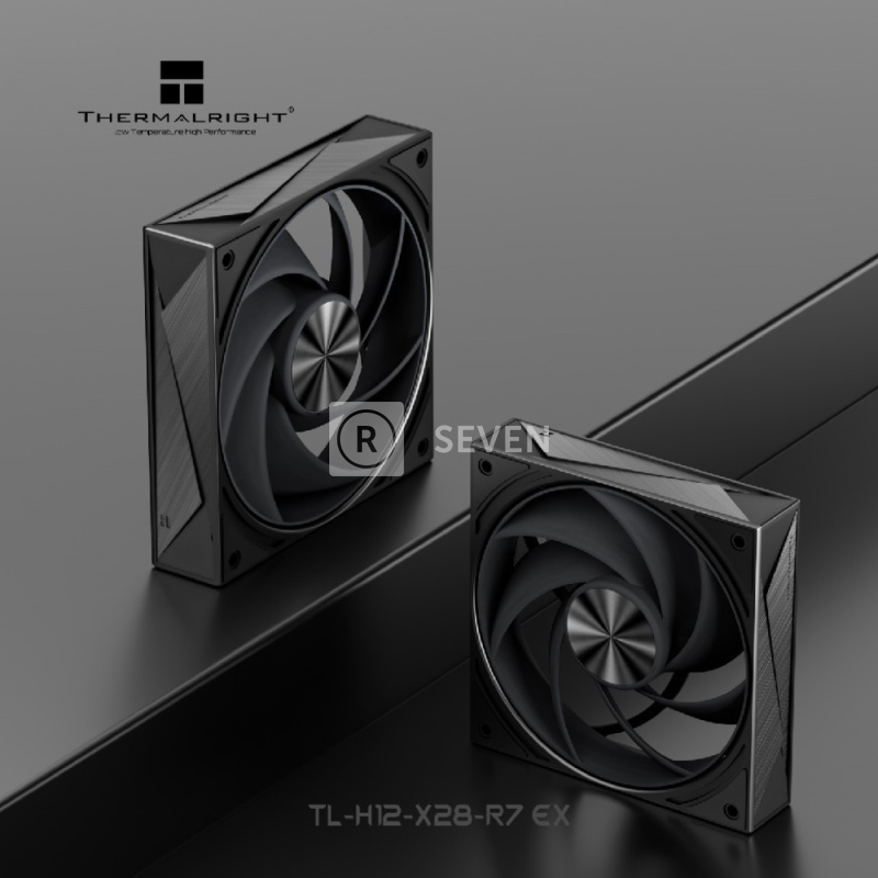 Вентилятор для корпуса Thermalright TL-H12-X28-R7 EX Black (TRTLH12X28R7EX)