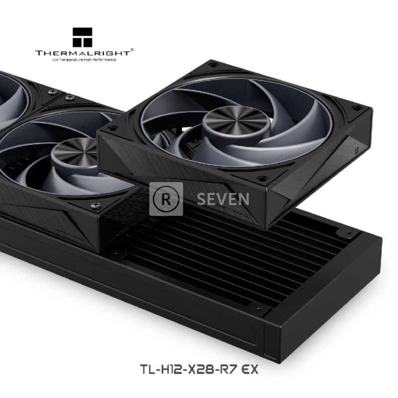 Вентилятор для корпуса Thermalright TL-H12-X28-R7 EX Black (TRTLH12X28R7EX)
